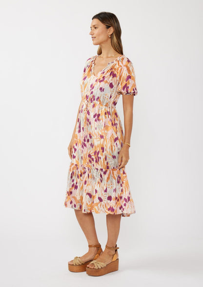 Terra Spice Midi Dress