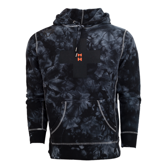 Spirit Wolf Tie-Dye Fireside Hoodie