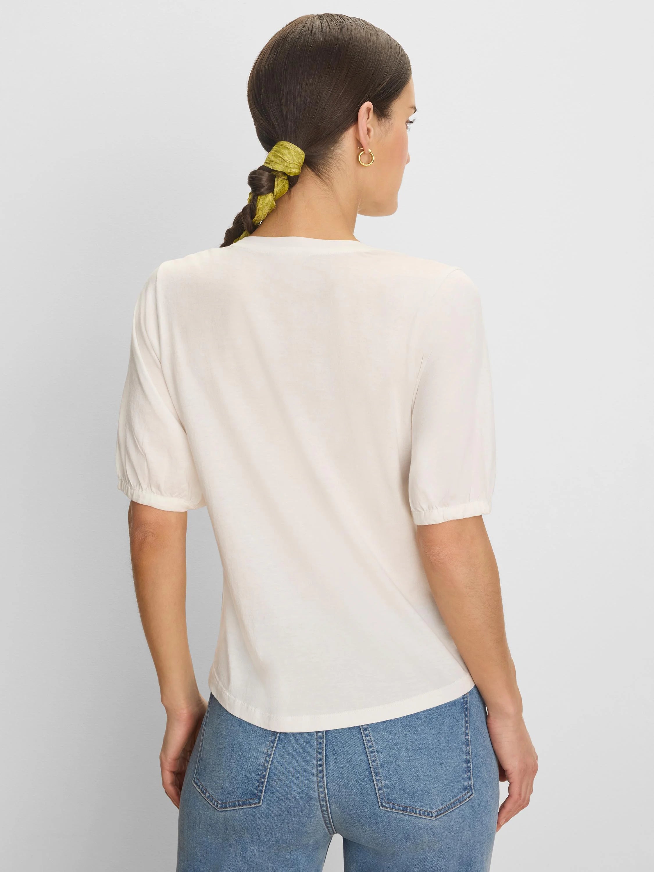 NZT Elbow Sleeve V-Neck Tee