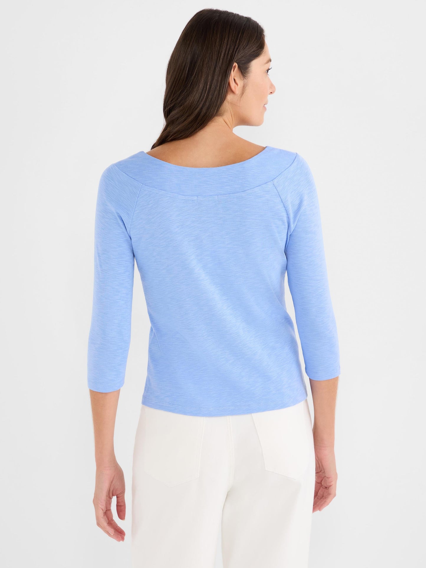 NZT 3/4 Sleeve Ballet Boat Tee
