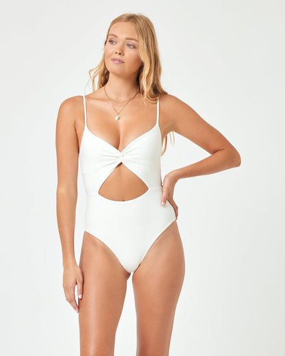 Kyslee One Piece Swimsuit - Cream