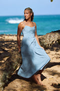 Linden Stripe Midi Dress