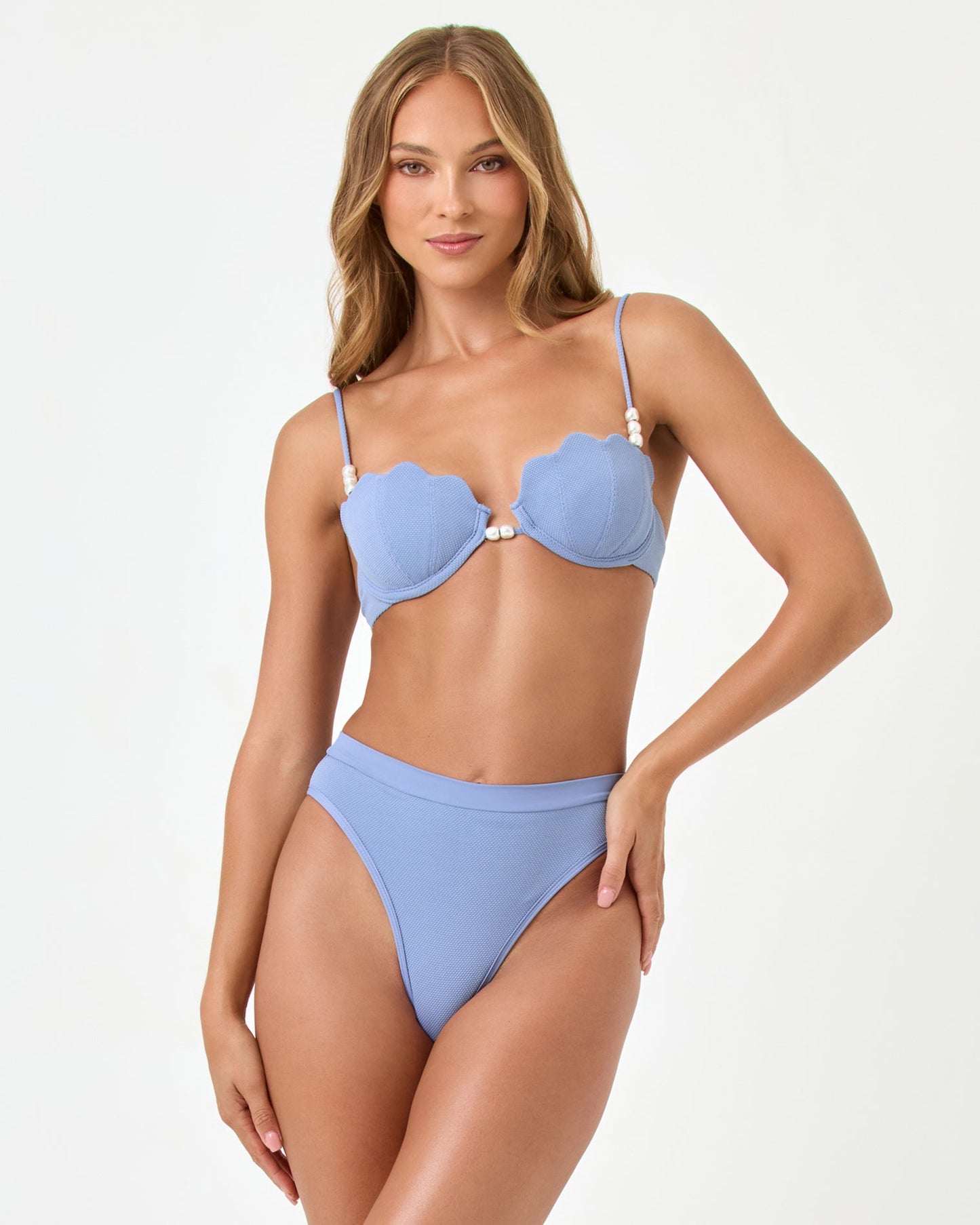 Frenchi Bikini Bottom - Chambray