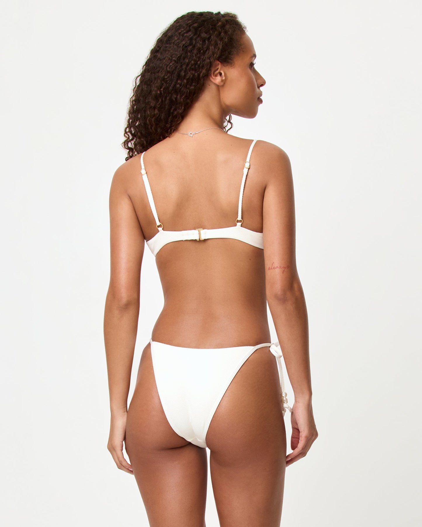 Sunrise Shell Bikini Top - Cream
