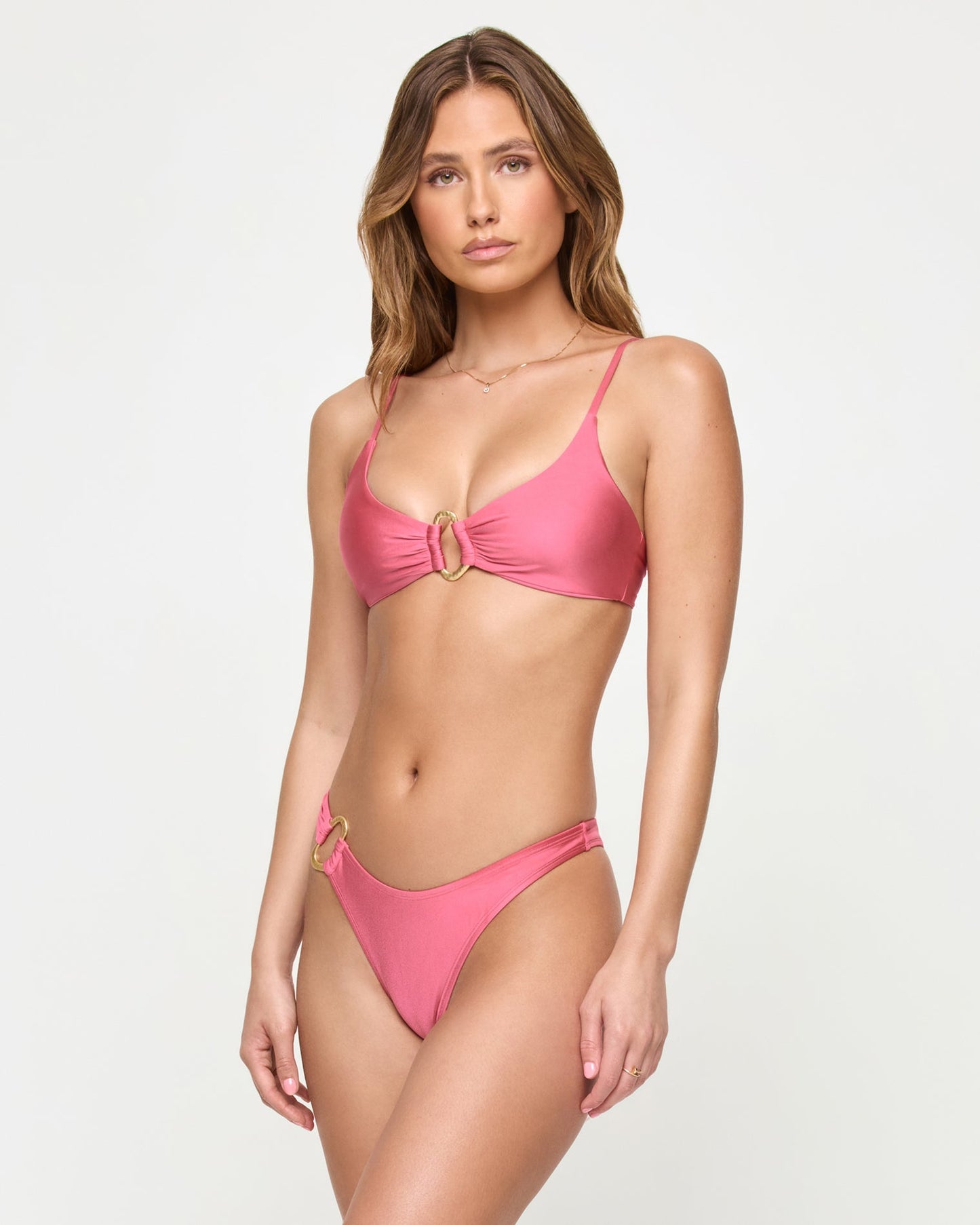 Amory Bikini Top - Begonia