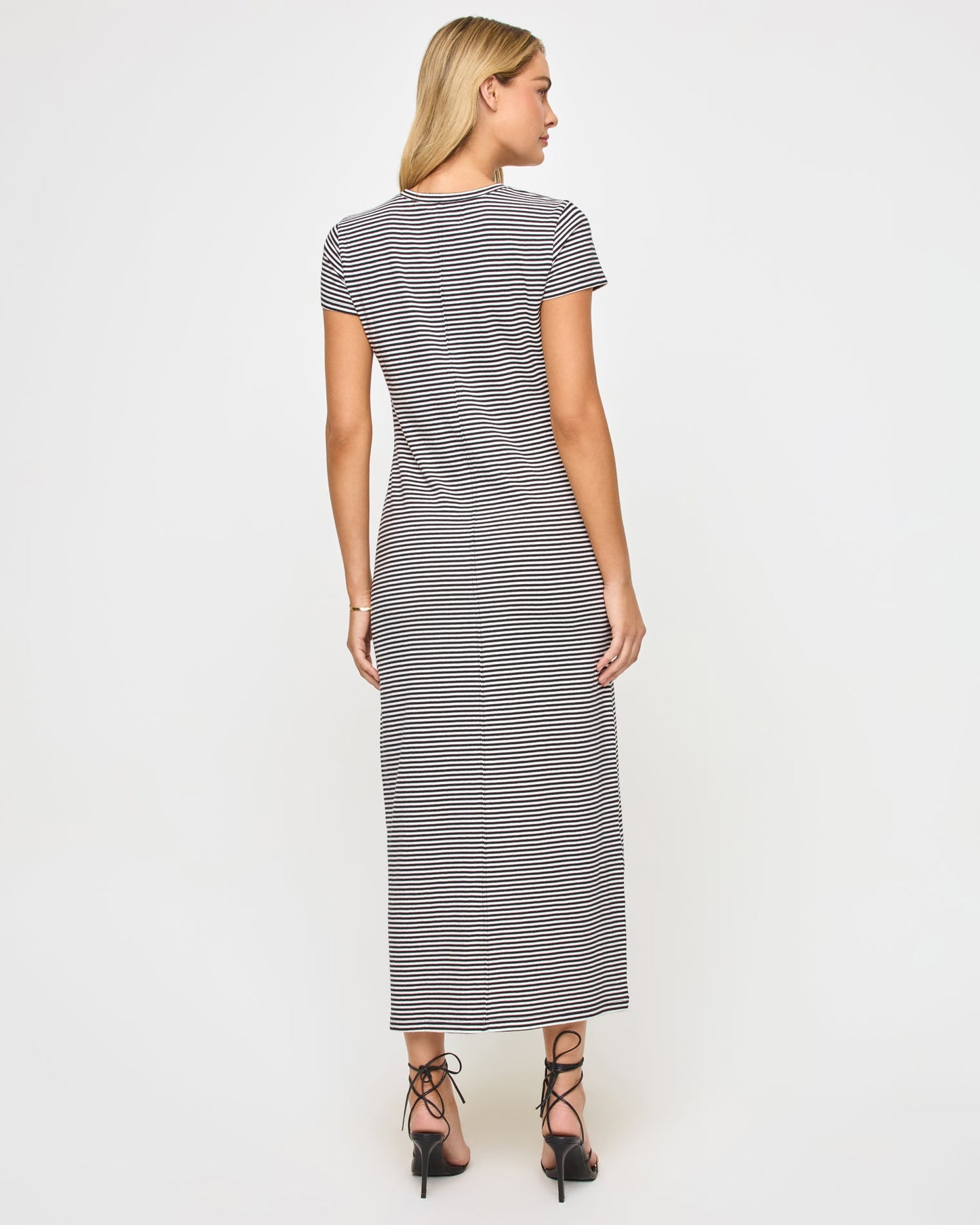 Sloane Dress - Black-Cream