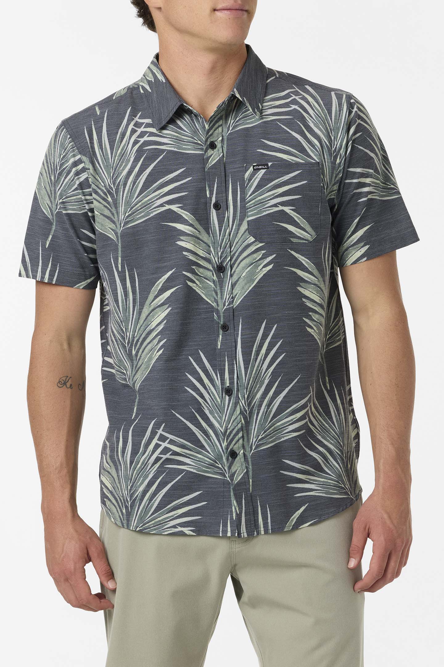UPF Slub Relaxed Fit Shirt