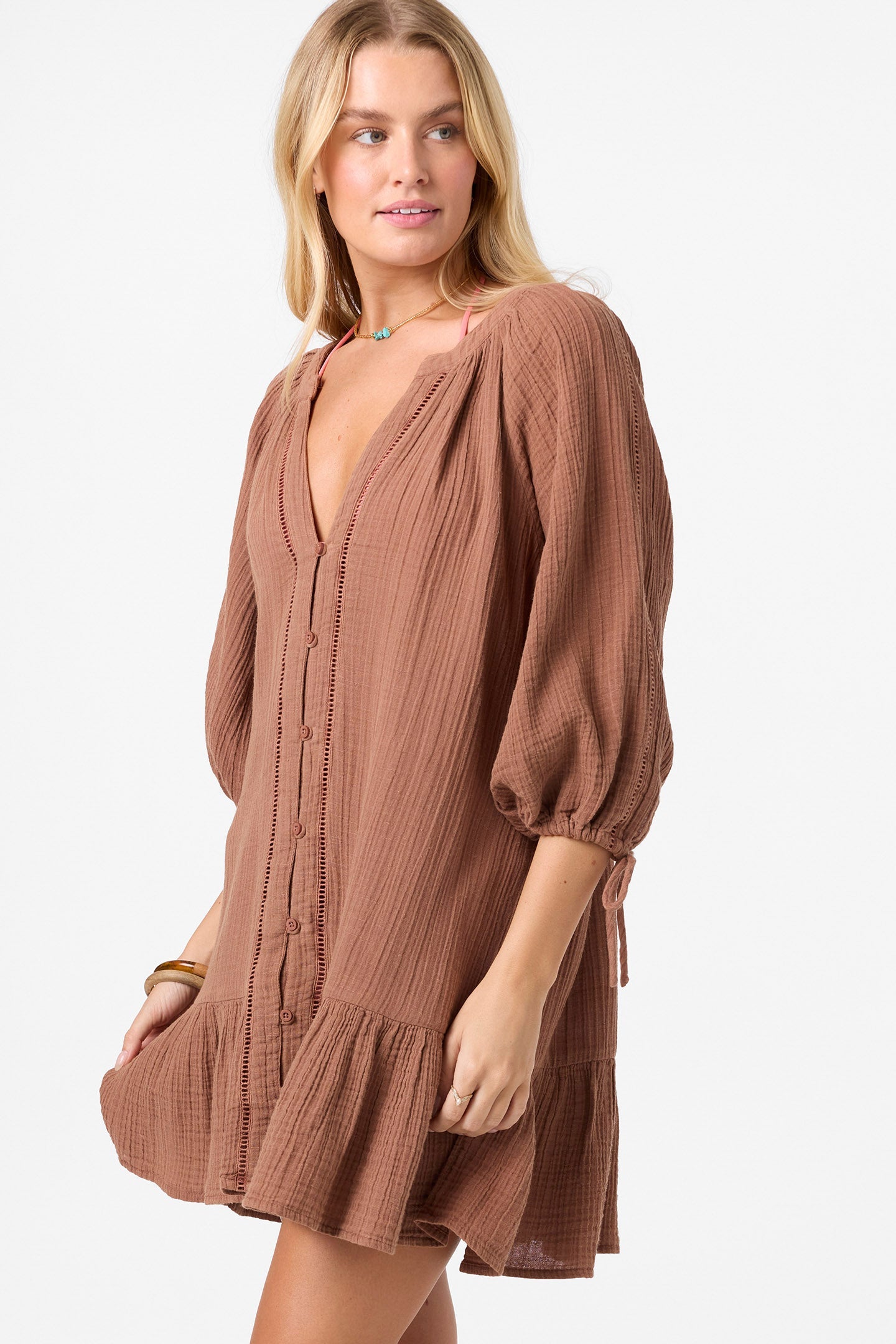 Lou Mini Cover-Up Dress
