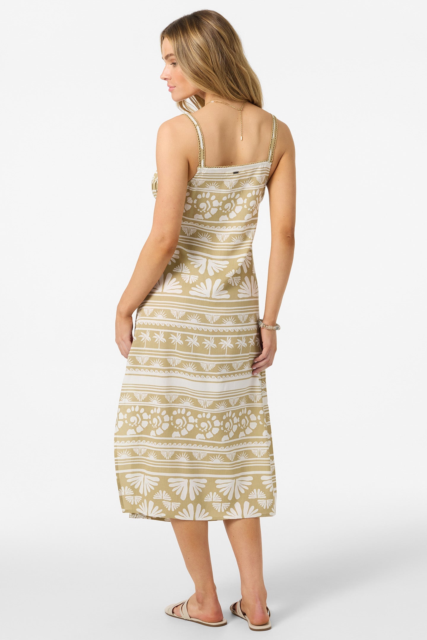 Wiley Abstract Dress Midi Dress
