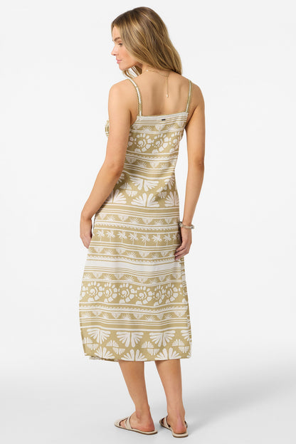 Wiley Abstract Dress Midi Dress