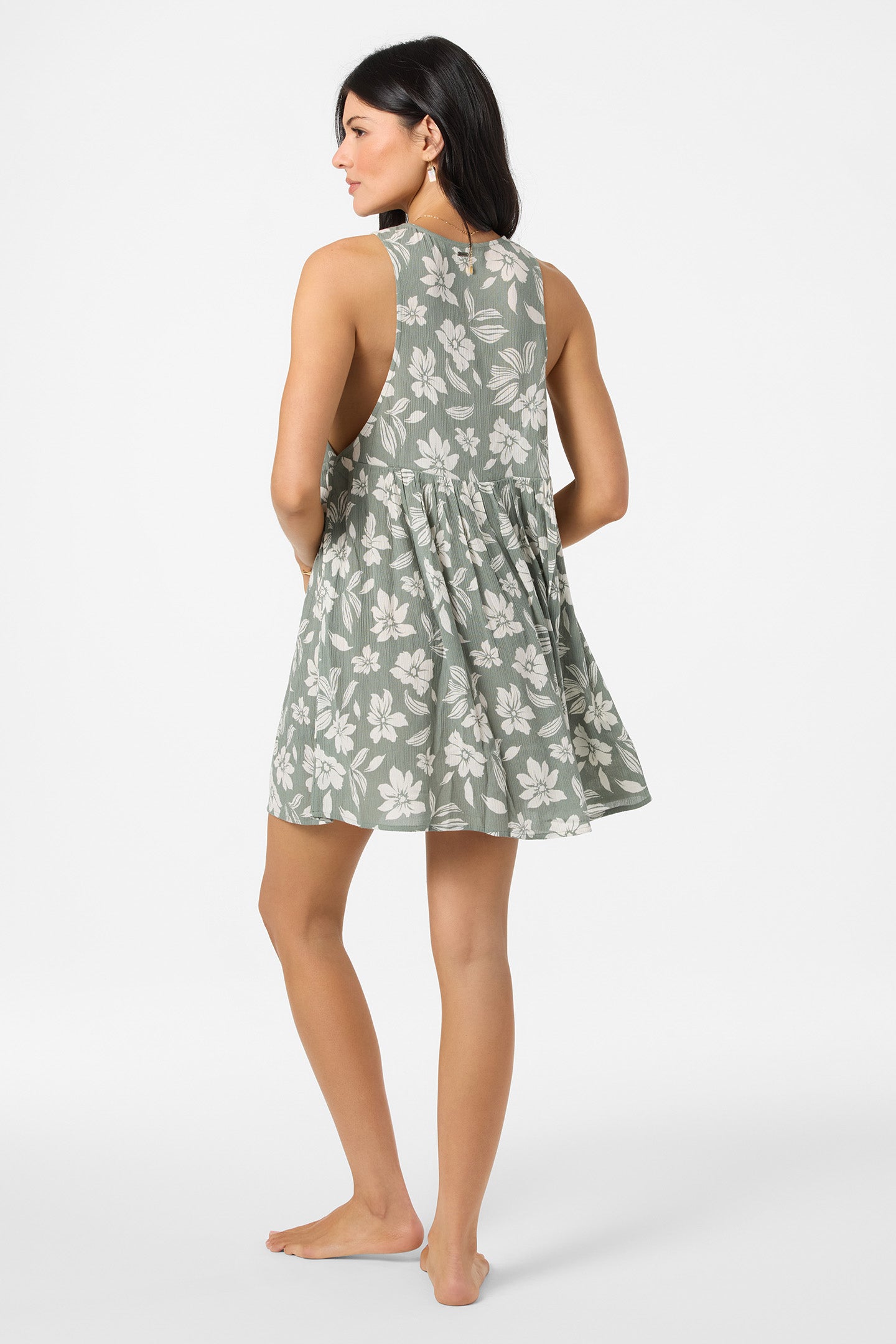 Saltwater Essentials Teddy Printed Mini Cover-Up Dress