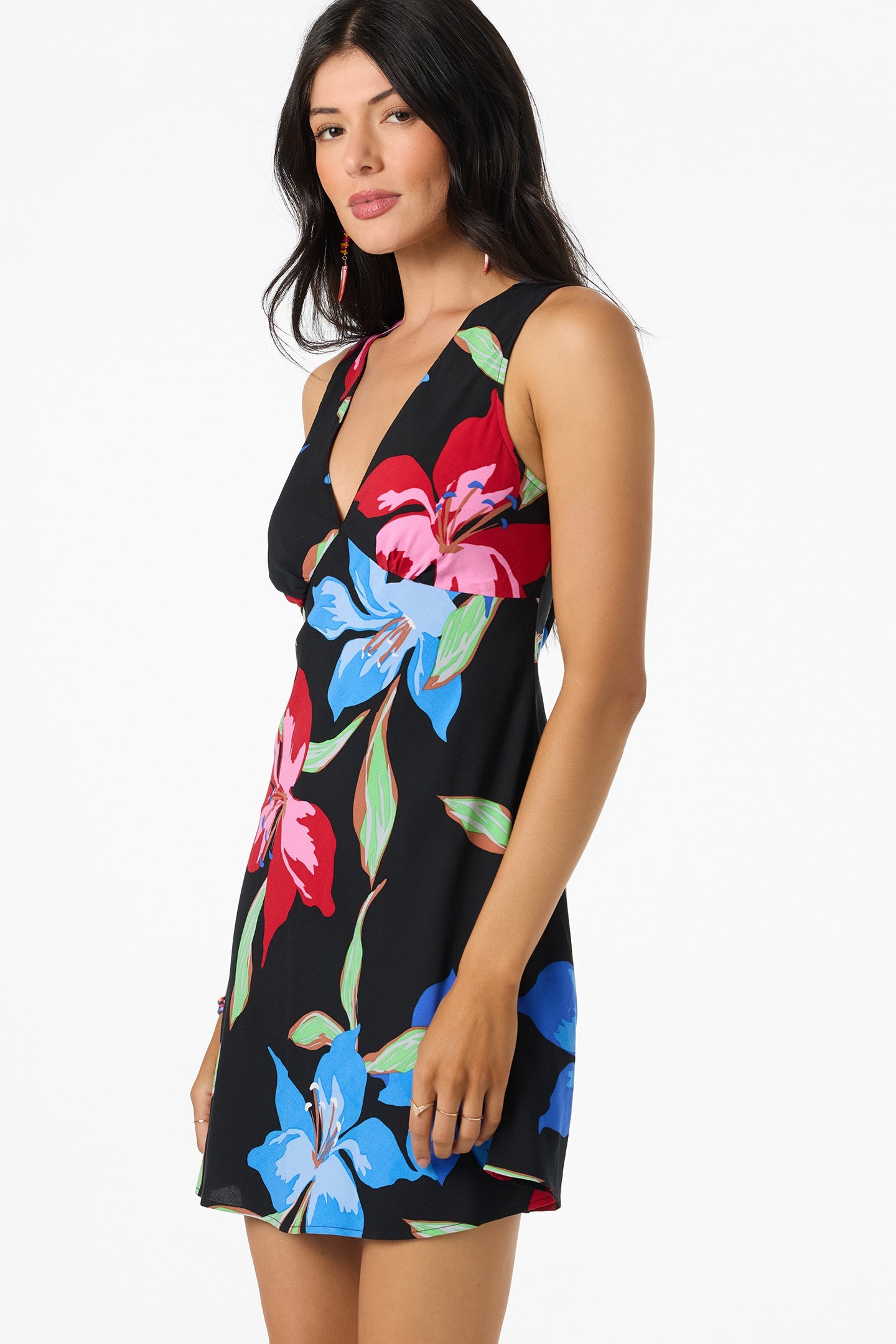 Eloise Floral Short Dress