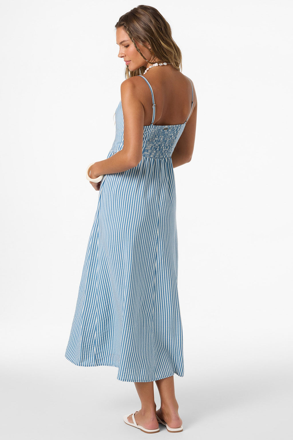 Linden Stripe Midi Dress