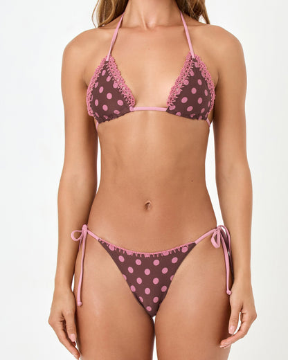 Samba Bikini Bottom - Stripe-Dot