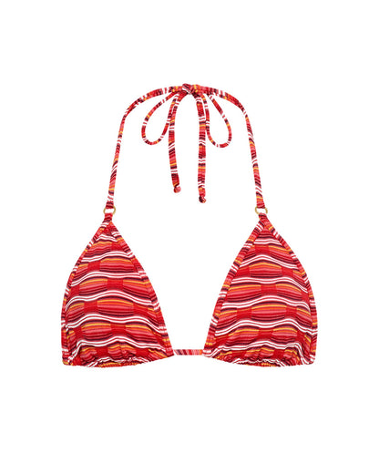x The Salty Blonde Banning Bikini Top - Tutti Frutti