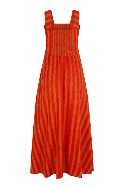 Scarlett Dress In Papaya