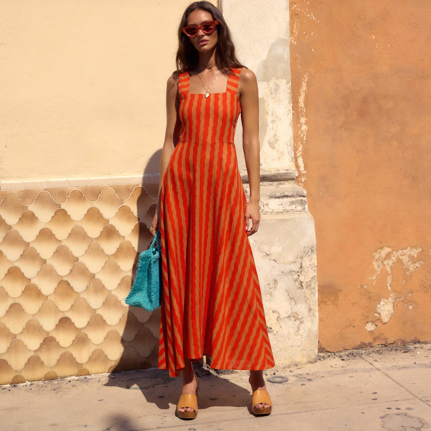 Scarlett Dress In Papaya