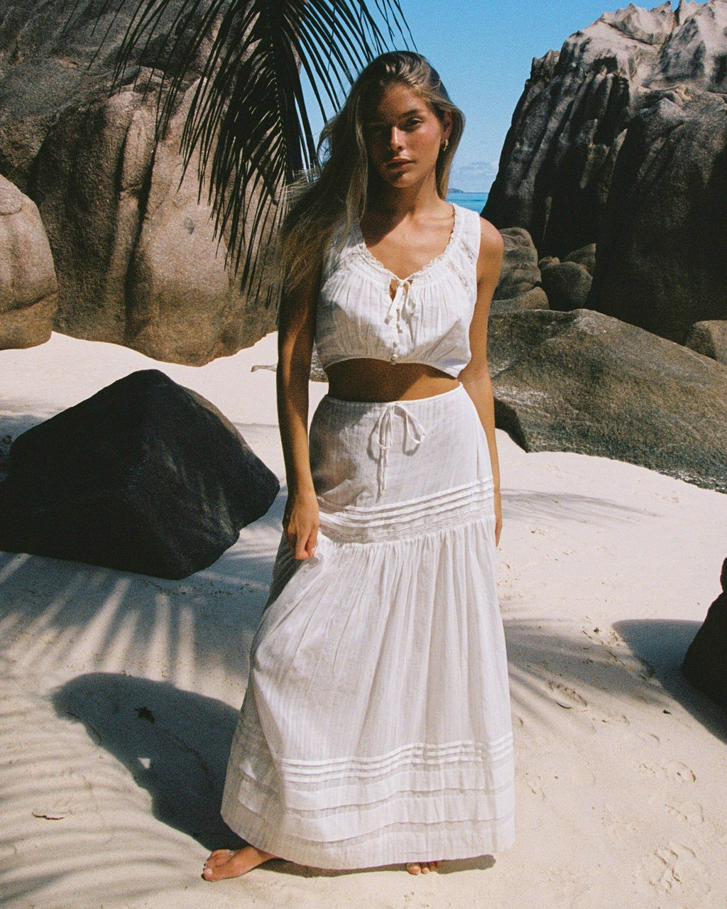 Reia Skirt - White