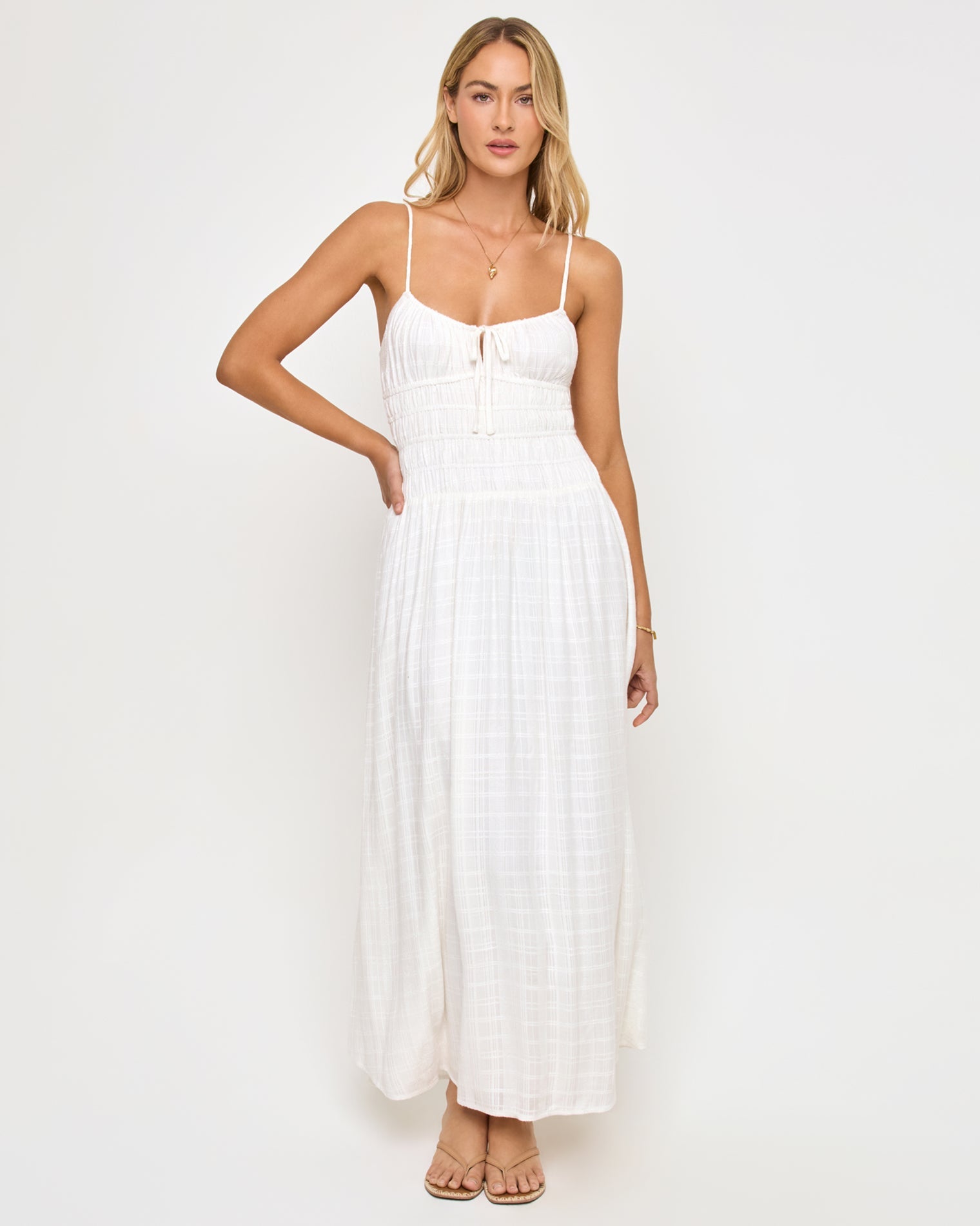Tala Dress - Cream