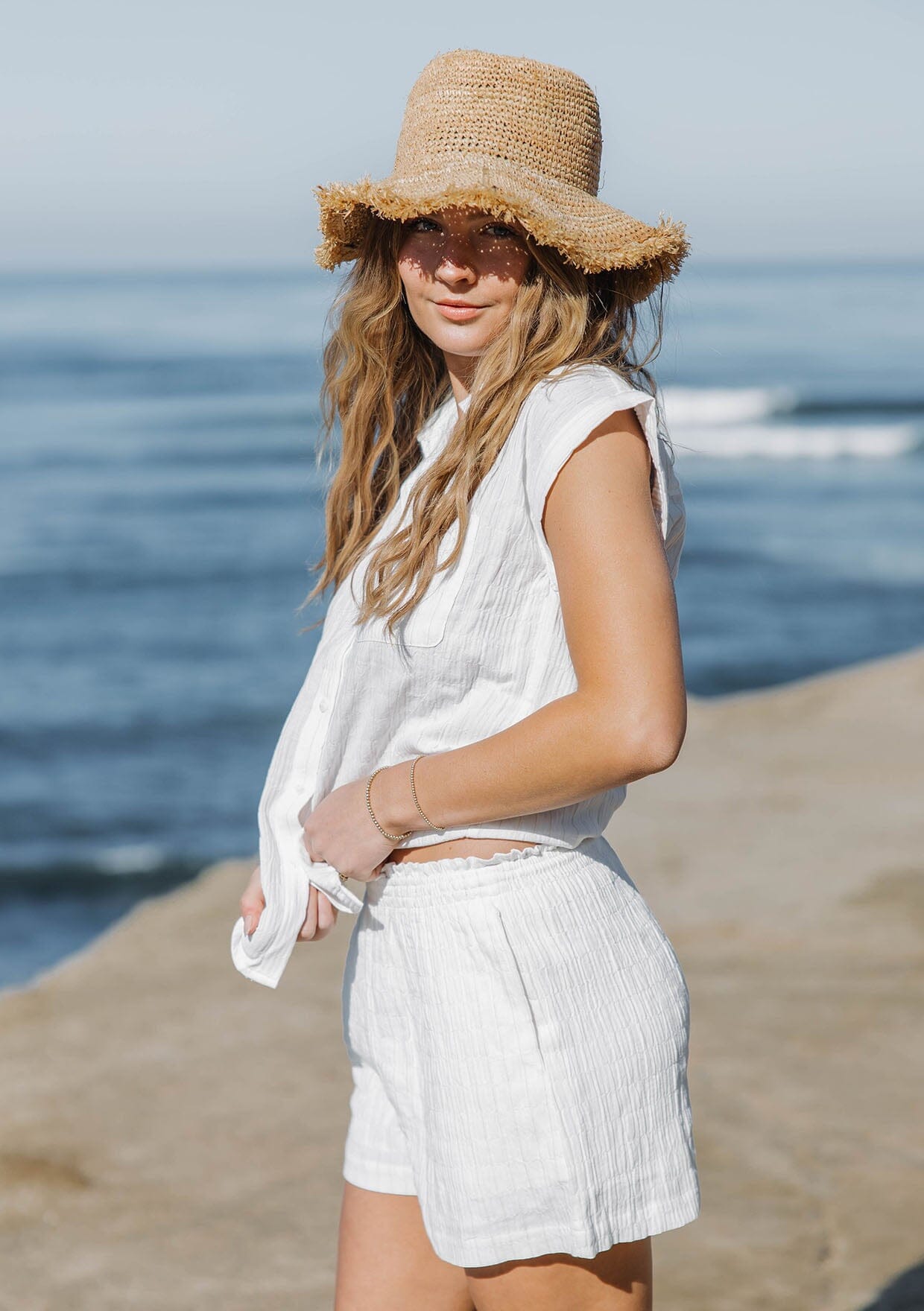 Morning Light Striped Camp Shirt