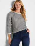Zig Zag Knit Top