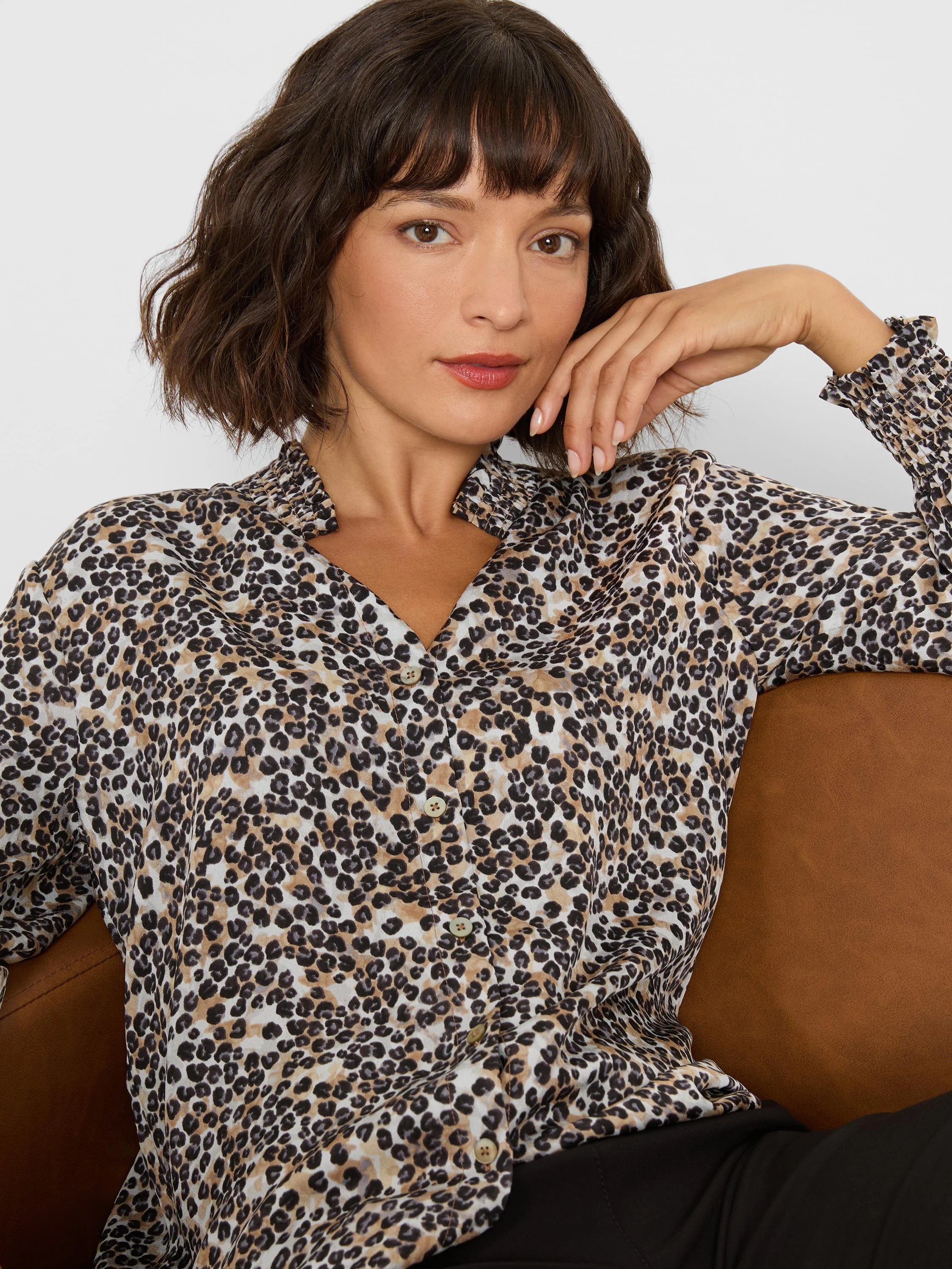 Little Leopard Top