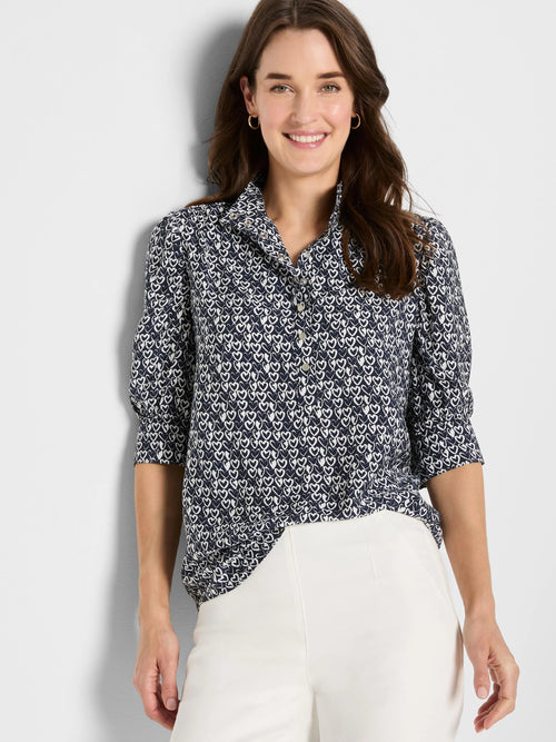 Etched Hearts Shirt