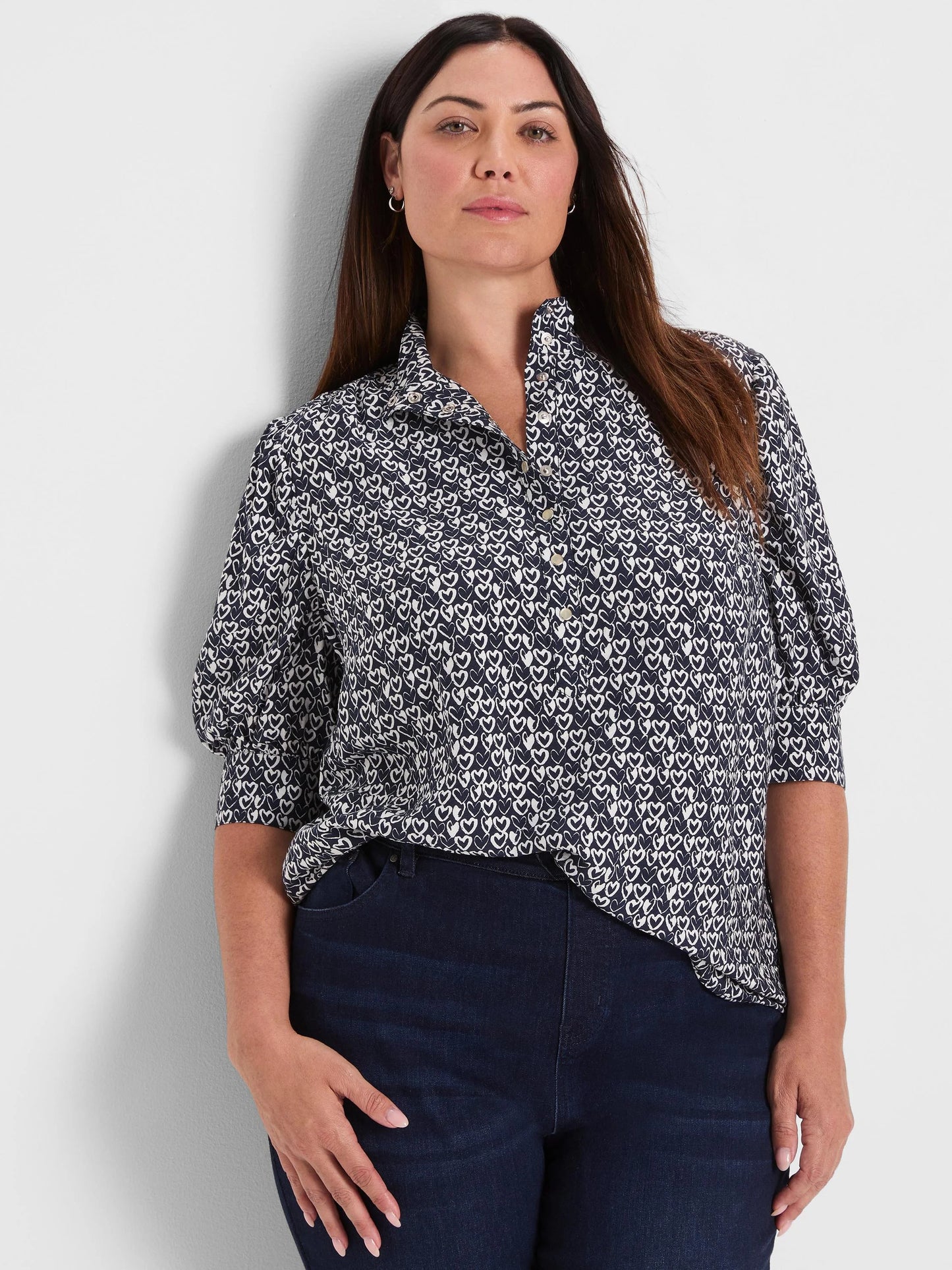 Etched Hearts Shirt