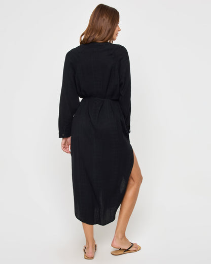 Yoli Shirtdress - Black
