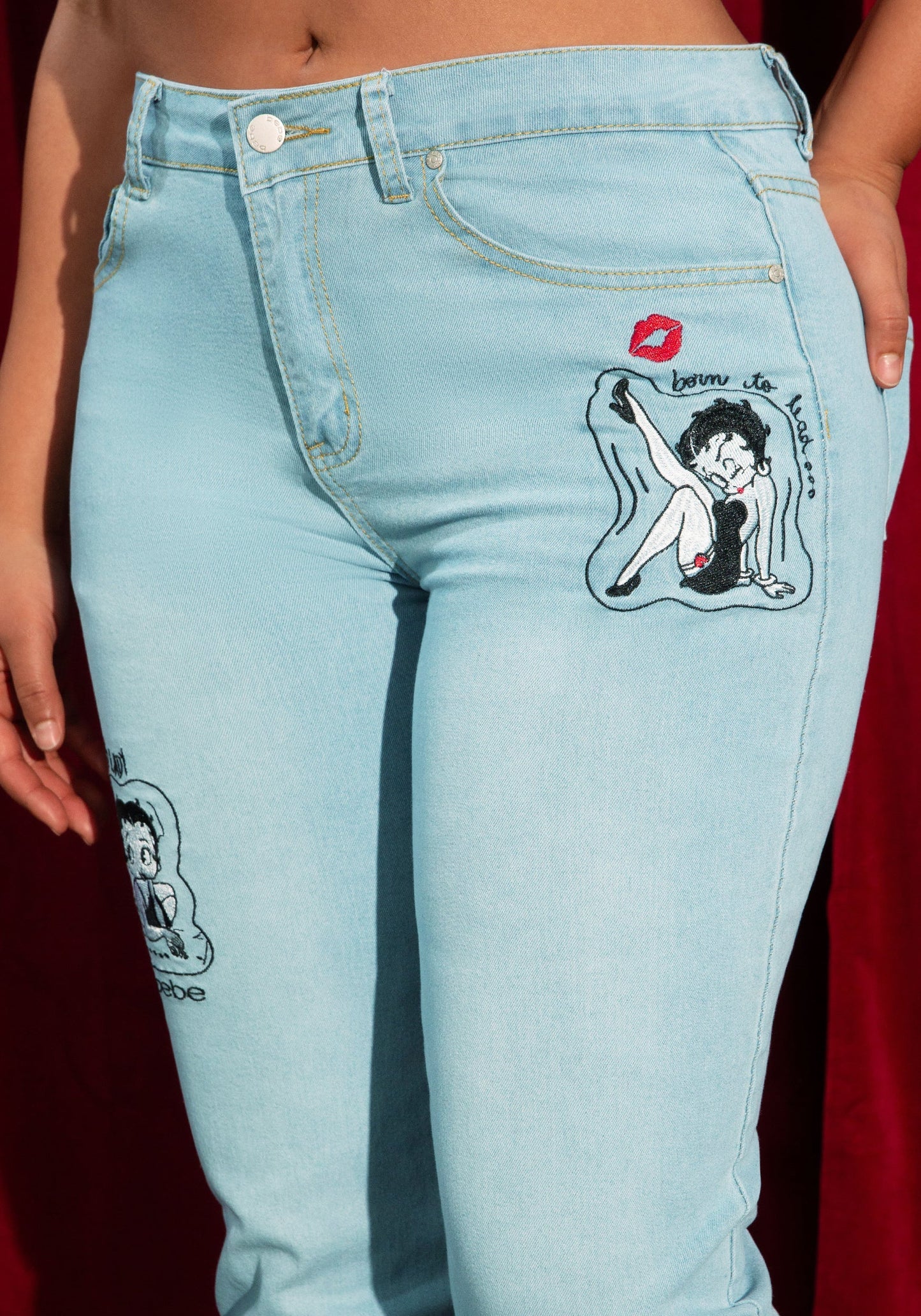 Betty Boop Bombshell Skinny Jean
