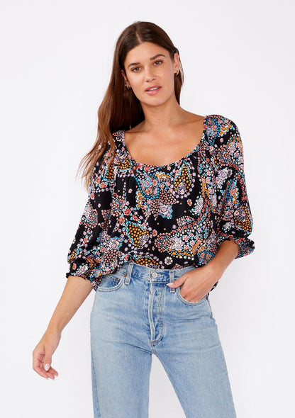 Moonlit Bouquet Blouse