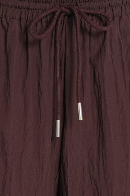 Arlena Lace Trim Pants - Espresso