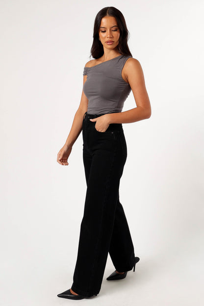 Abrand 94 High Wide Jeans - Dead of Night