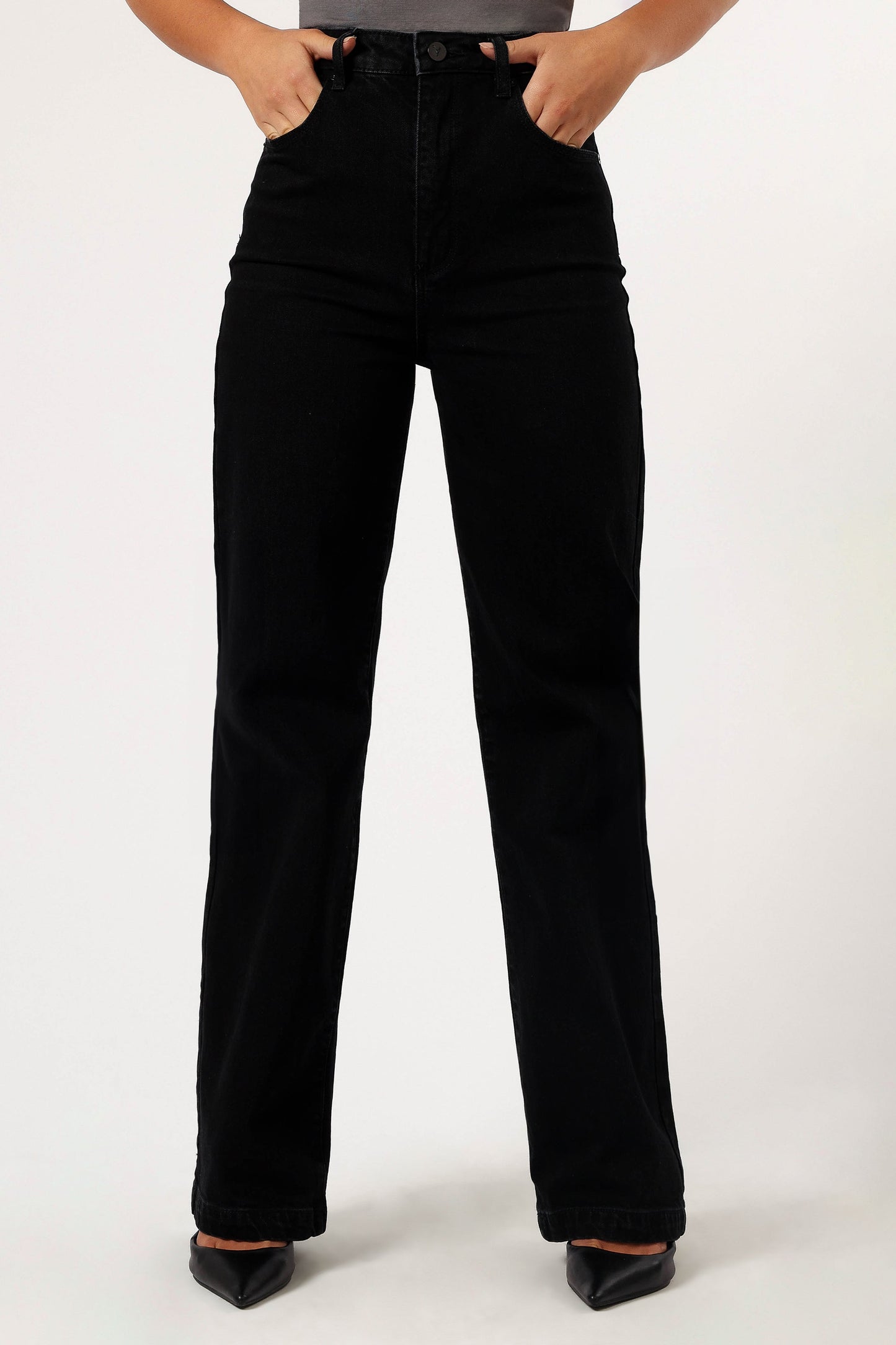 Abrand 94 High Wide Jeans - Dead of Night