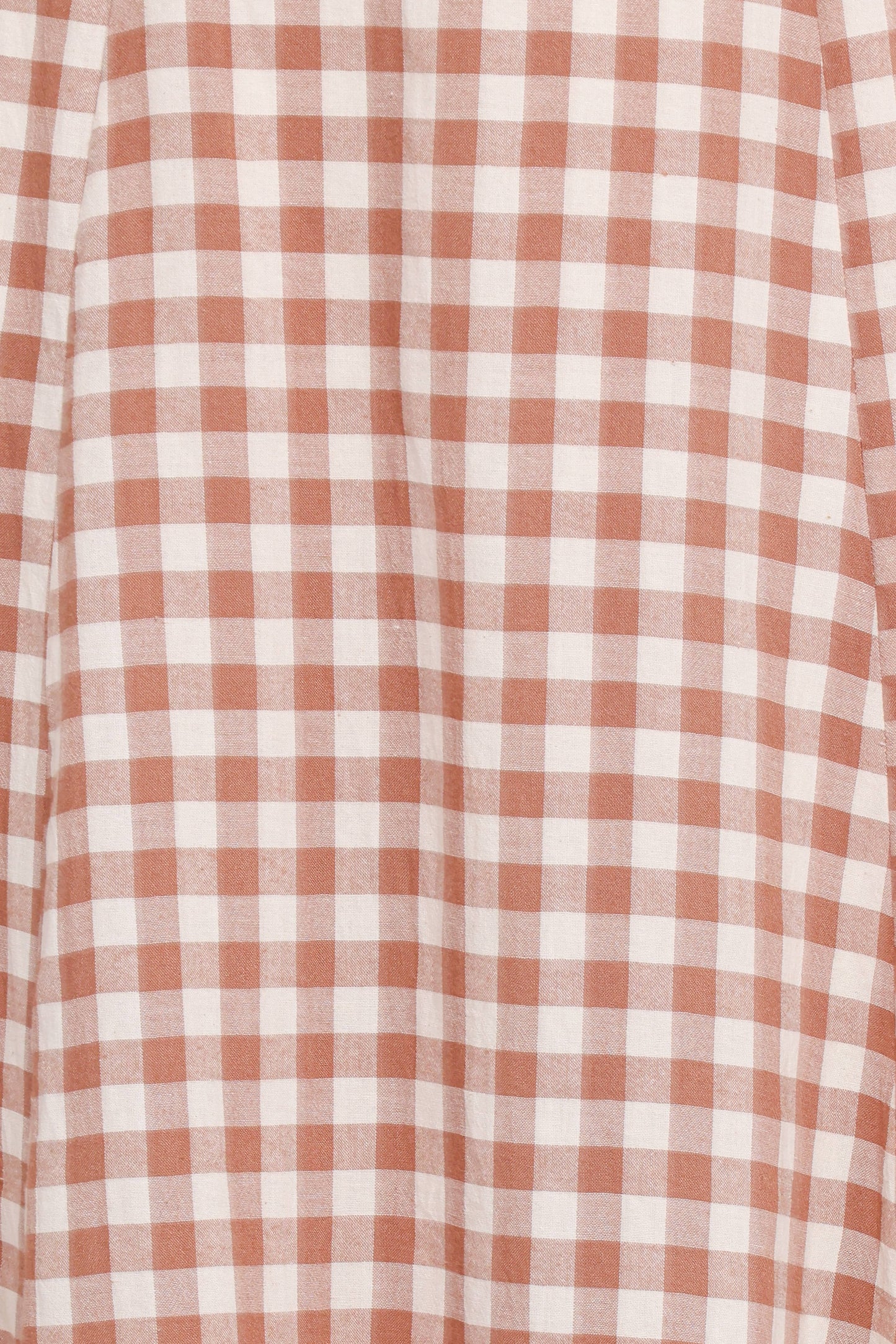 Alexander Maxi Skirt - Tan Gingham