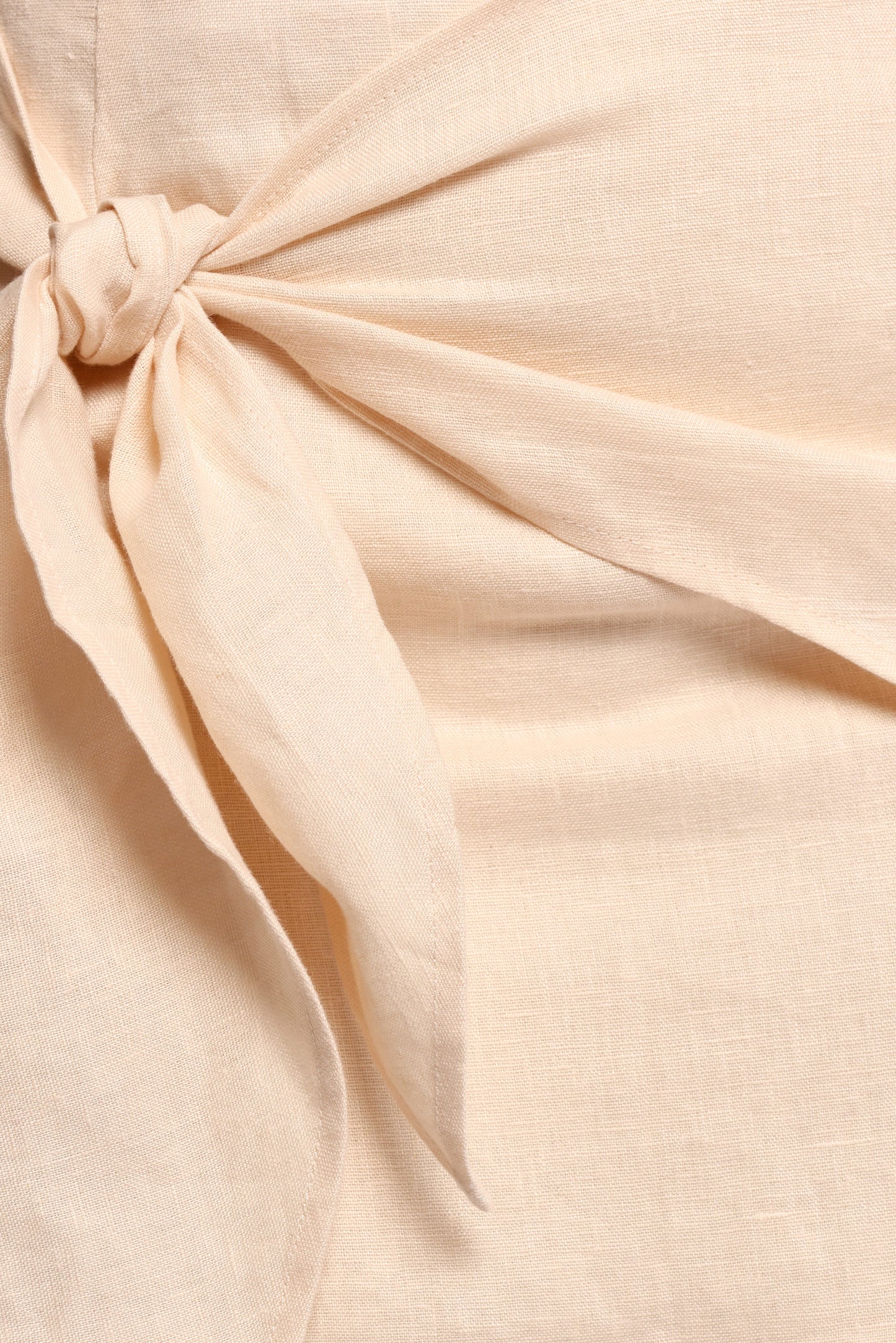 Astin Linen Mini Skirt - Oatmeal