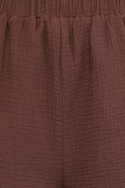 Bonnie Shorts - Chocolate Brown