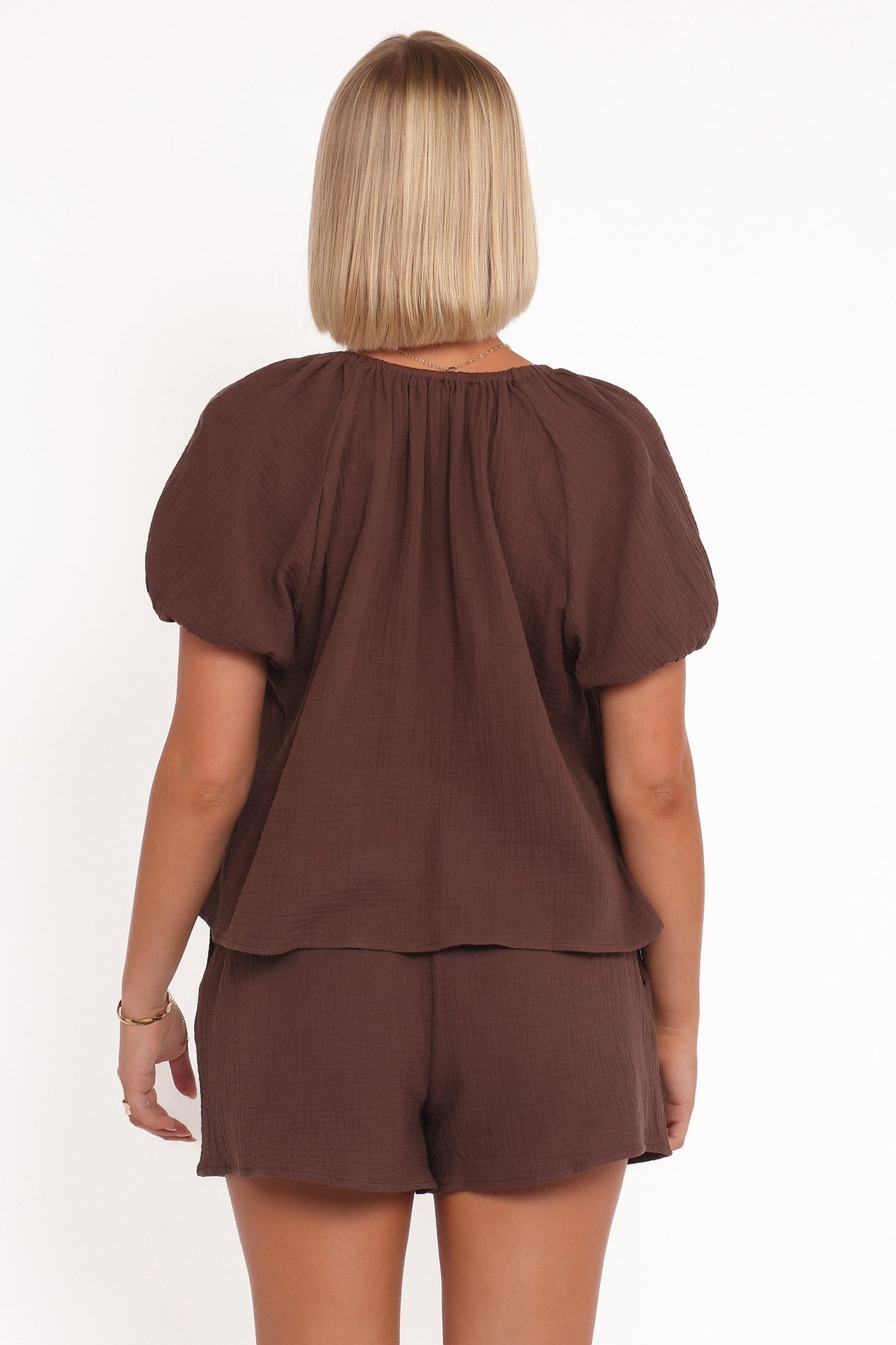 Bonnie Shorts - Chocolate Brown